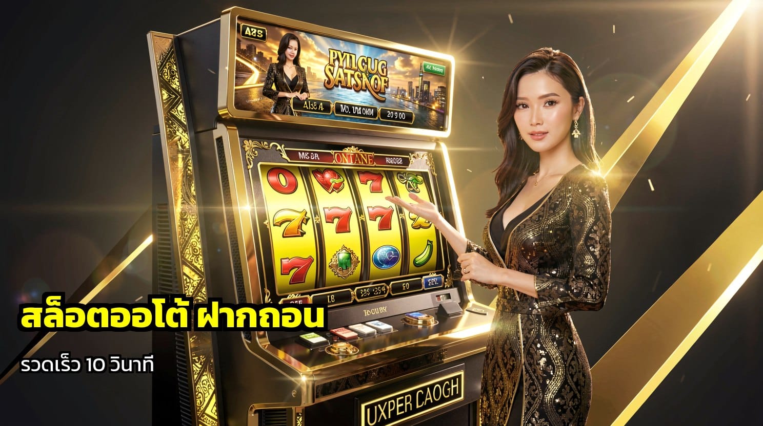 สล็อตออโต้ ฝากถอน